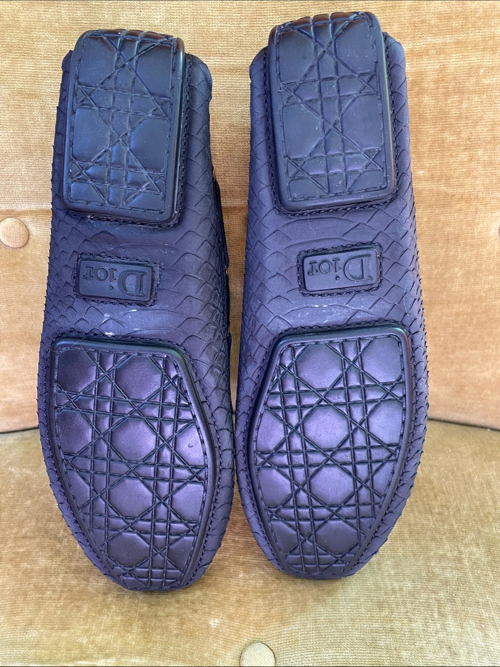 Dior all leather driving shoes, size 37 - Picture 3 of 6